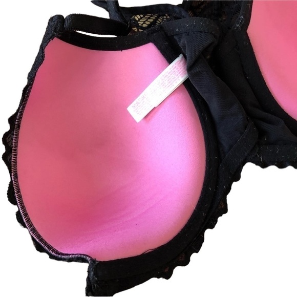 PINK Victoria’s Secret Date Padded Push Up Bra size 32 DD - Picture 8 of 9